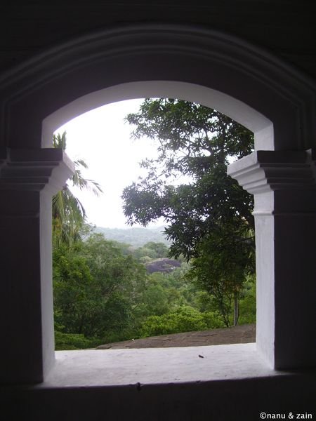 A great view from Mulkirigala viharaya