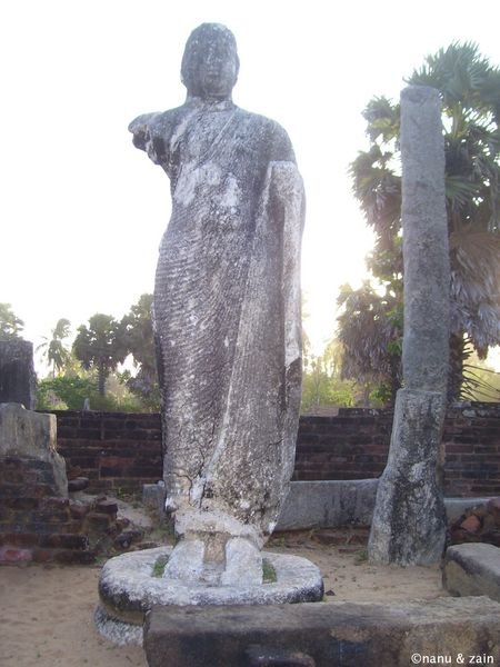 The Statue of Lord Buddha - Modu Maha Viharaya