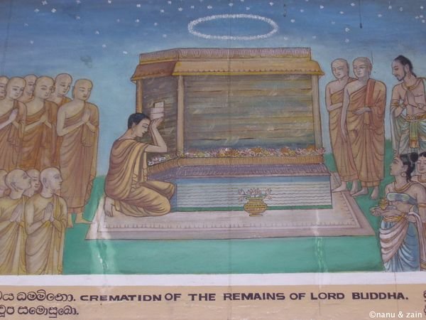 Cremation of the remains of Lord Buddha - Kalutara Bodiya
