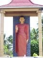 A Buddha statue -  On the way to Galle