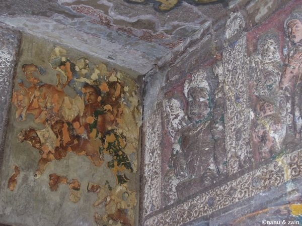 Details in Ajanta caves