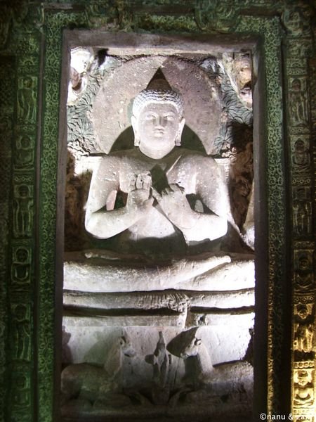 Buddha statue - Ajanta caves