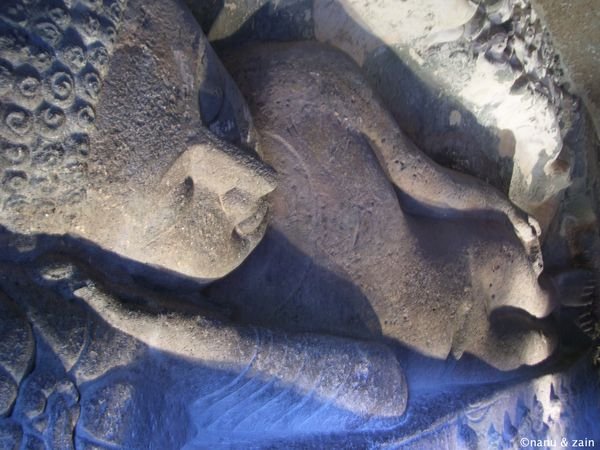 Buddha statue - Ajanta caves