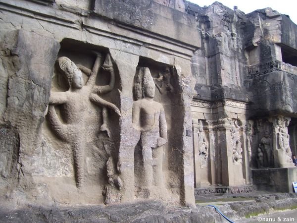Details on Kailas temple - Ellora caves