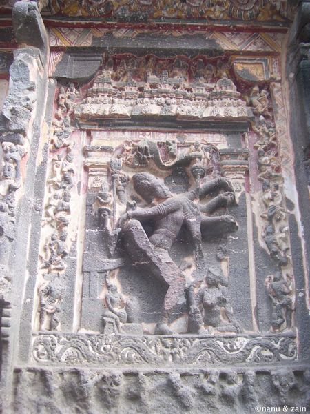 Dancing Shiva (Nataraja) - Kailas temple - Ellora caves