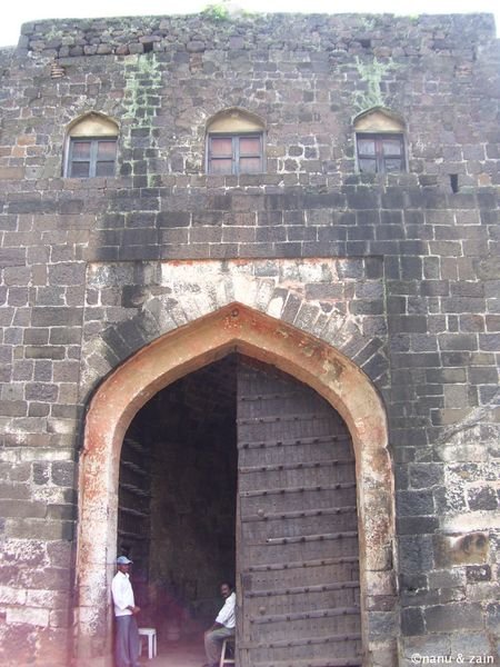 The entrance to the Fort of Devagiri - Daulatabad