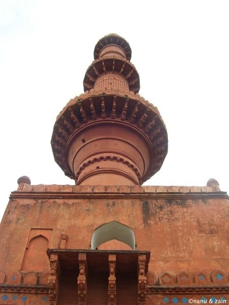 A close view of Chand minar - Fort of Devagiri - Daulatabad