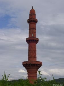 View of Chand minar from the road - Daulatabad
