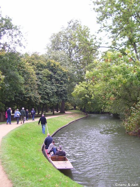 Pulling a boat along Oxford canal