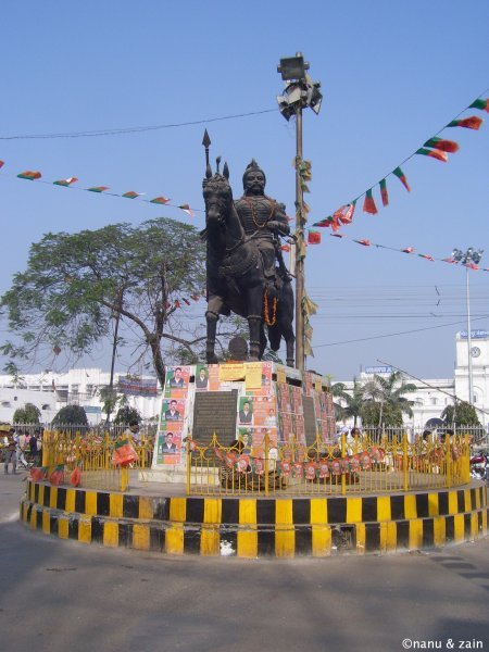 The statue of Madan Singh- Gorakpur