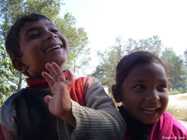 Michievous visitors - Lumbini Garden
