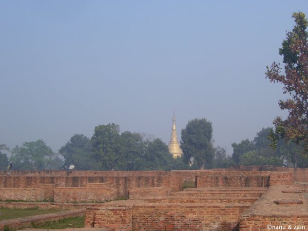 An ancient ruins of Buddhist sites