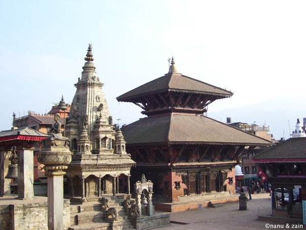 King Bupatindra Malla's Column - Krishna Temple - Pashupathinath Temple