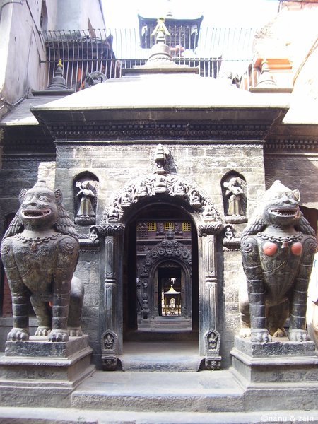 Entrance to a temple - Patan