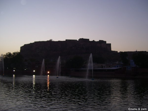 View from Jaswant Thada - Mehrangarh Fort