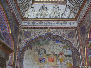Interior view of Maharaja Palace
