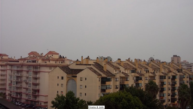 Overcast Sky in Malaga