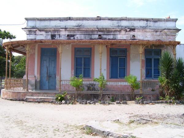 Colonial building on Ibo Island