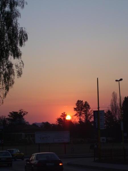 Sunset - Maseru