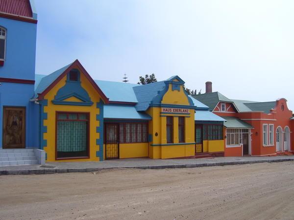 Colourful Houses - Luderitz