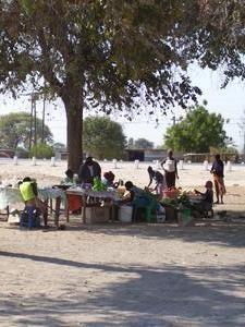 Local market- Rundu