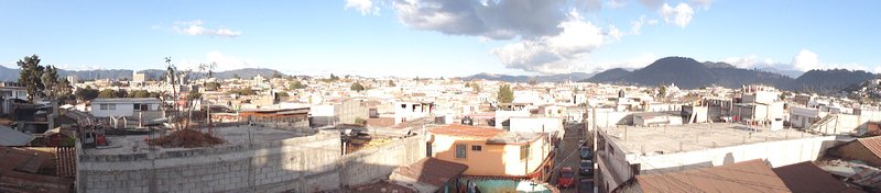 Panoramic view from my roof/room