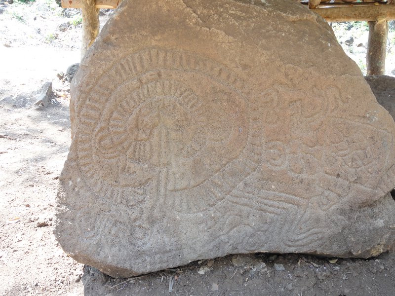petroglyps in Ometepe