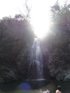 Waterfall in Montezuma, Costa Rica
