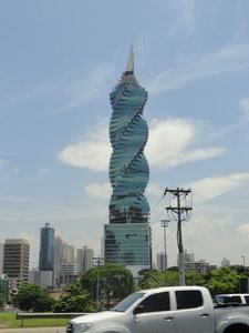 strange building in Panama City