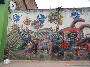 street art in Bogota