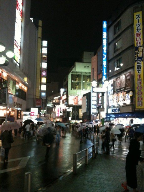A night out in Shibuya