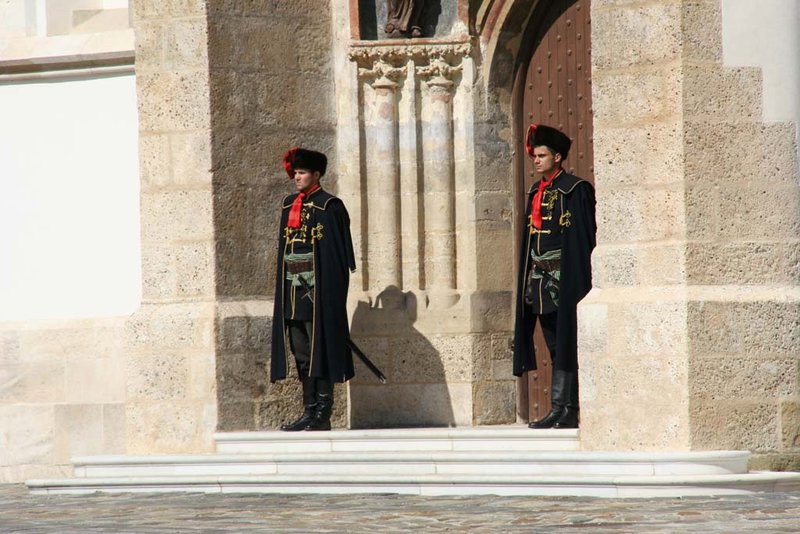 The guards at St Marks