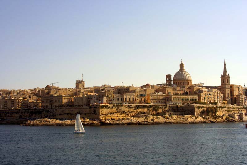 Across the water to Valletta