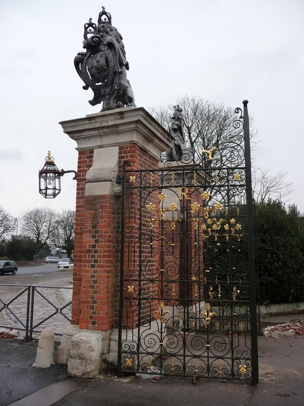 Front gate to the Palace