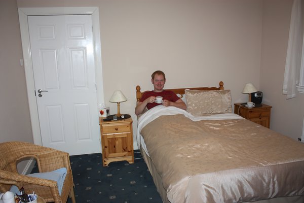 Our room at the B&B