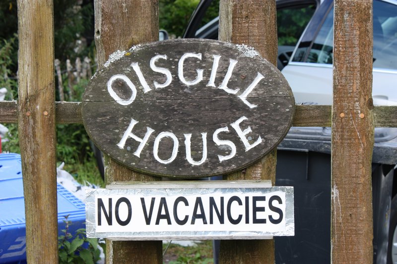 Oisgill House, our B&B