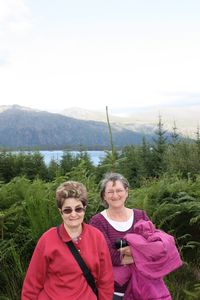 Mum & Clare at Loch Maree