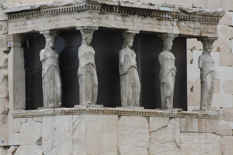 Detail around the Parthenon