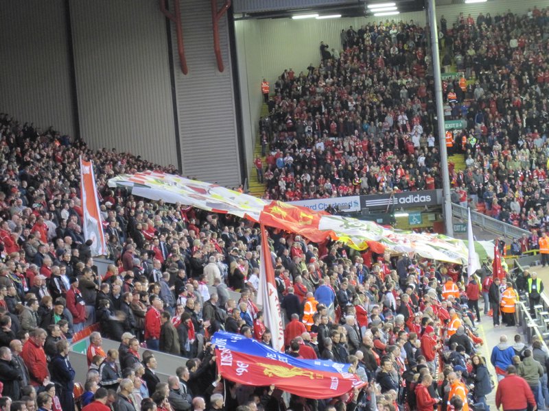 The Kop finds it's voice