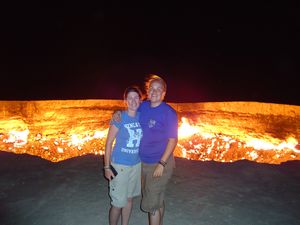 Hot stuff, and the crater was hot too