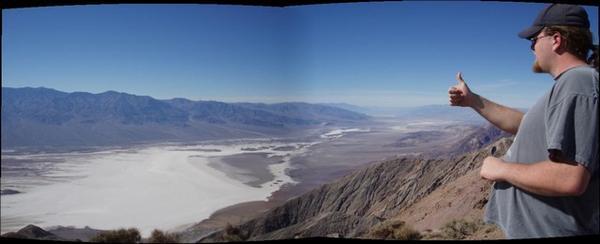 Dantes View over Death Valley