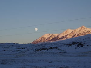 The Moon Over Paradise Valley