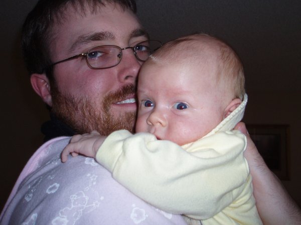 Steve and Baby Sarah Grace