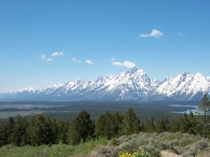 Day2:  Tetons from Signal Mountain