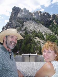 Mount Rushmore has two new faces.