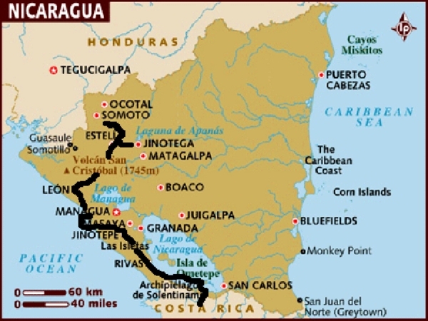 The long road to Nicaragua