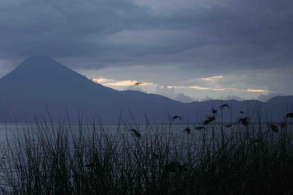 Sunset on Lago Atitlan