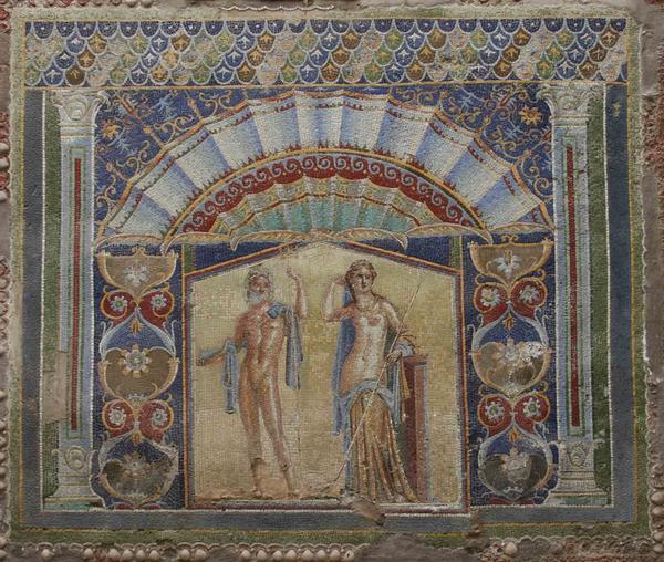 beautiful mosaics in herc