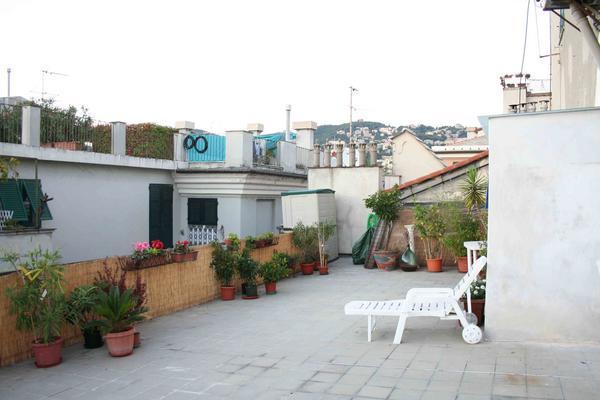 Our beautiful roof top terrace in genova