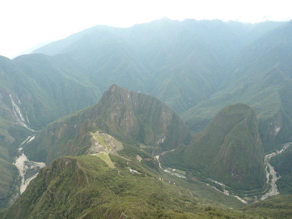 View of Waynu Picchu & whole damn thing